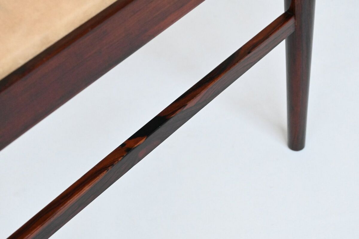 Helge Sibast set of six dining chairs in rosewood Denmark 1960