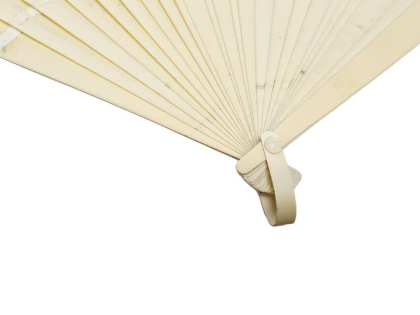 Art Nouveau Polish celluloid fan, 1900s