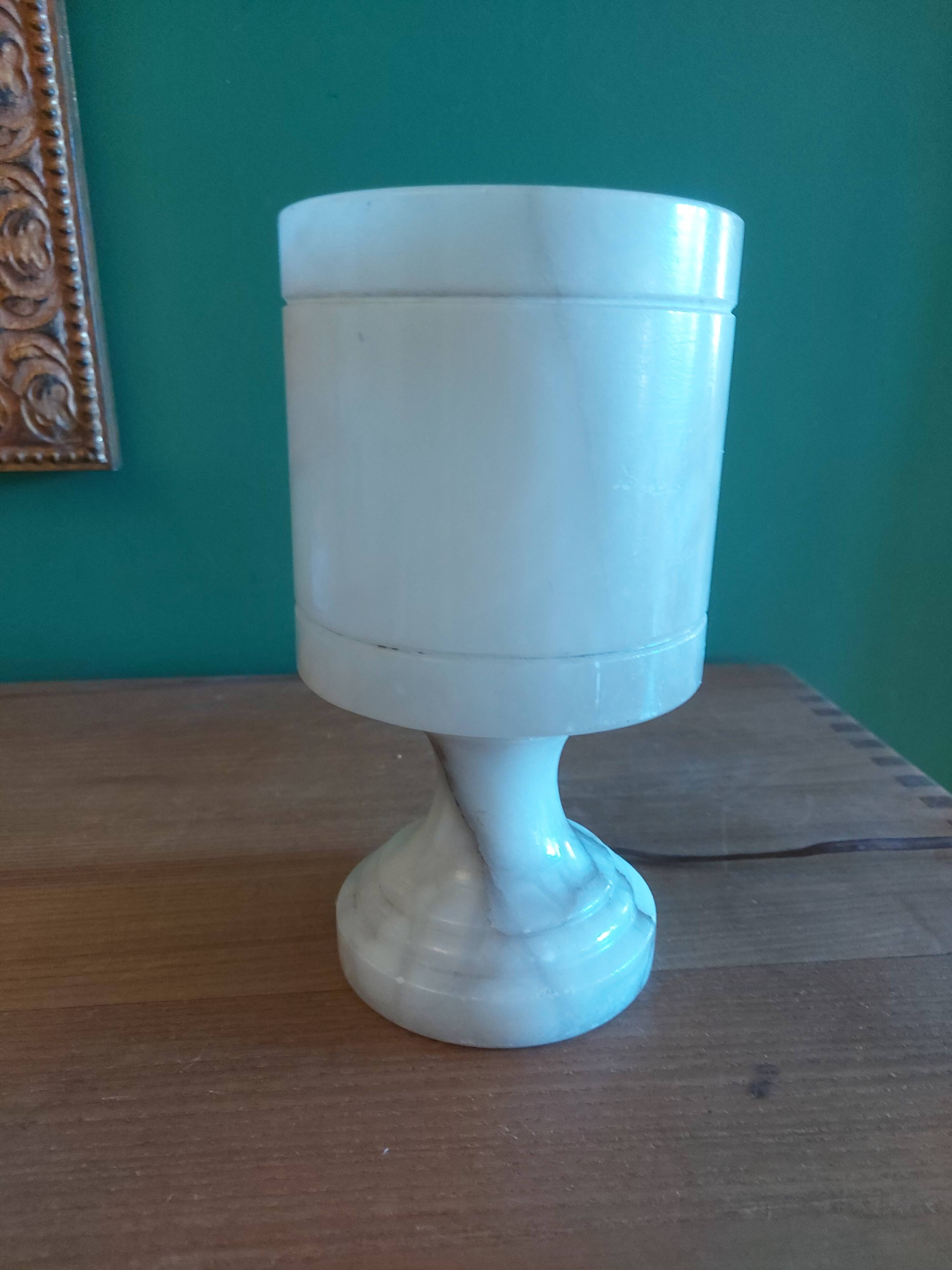 70'S alabaster lamp