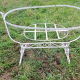 Wrought iron cradle