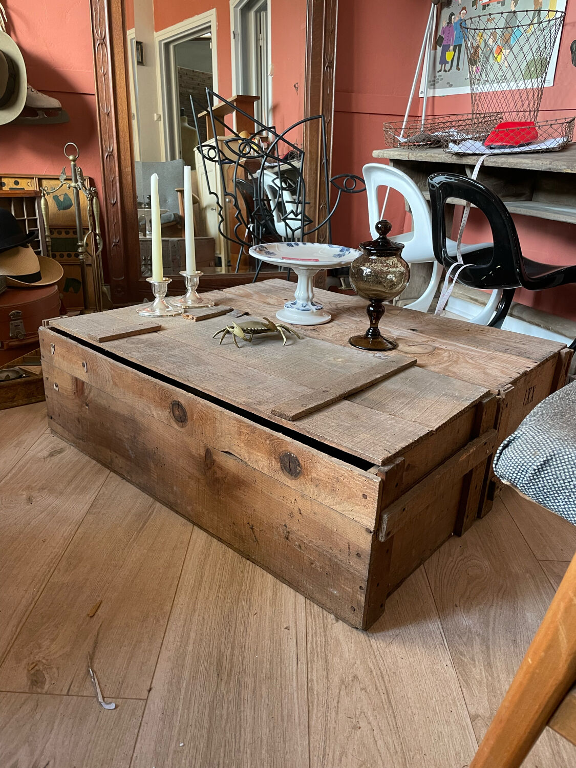 Pair of old ELJ cases