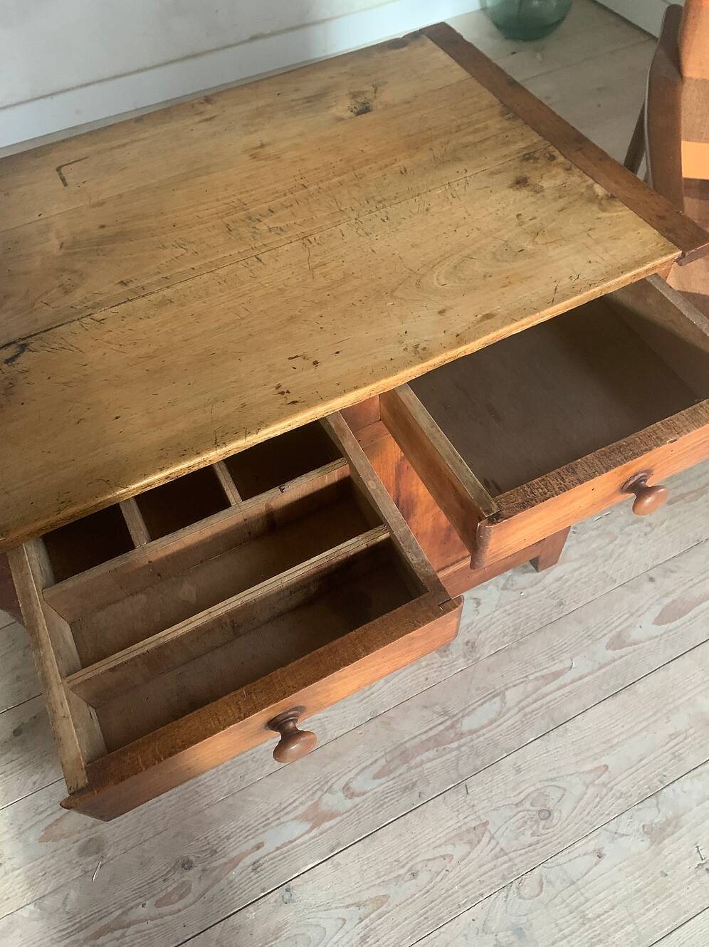 Vintage wooden Parisian sideboard