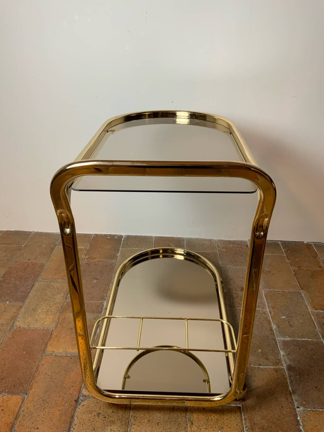 Vintage 70s serving cart