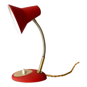 Lampe de bureau vintage orange