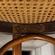Pair of chairs bistrto Brief 1900 curved wood and canning