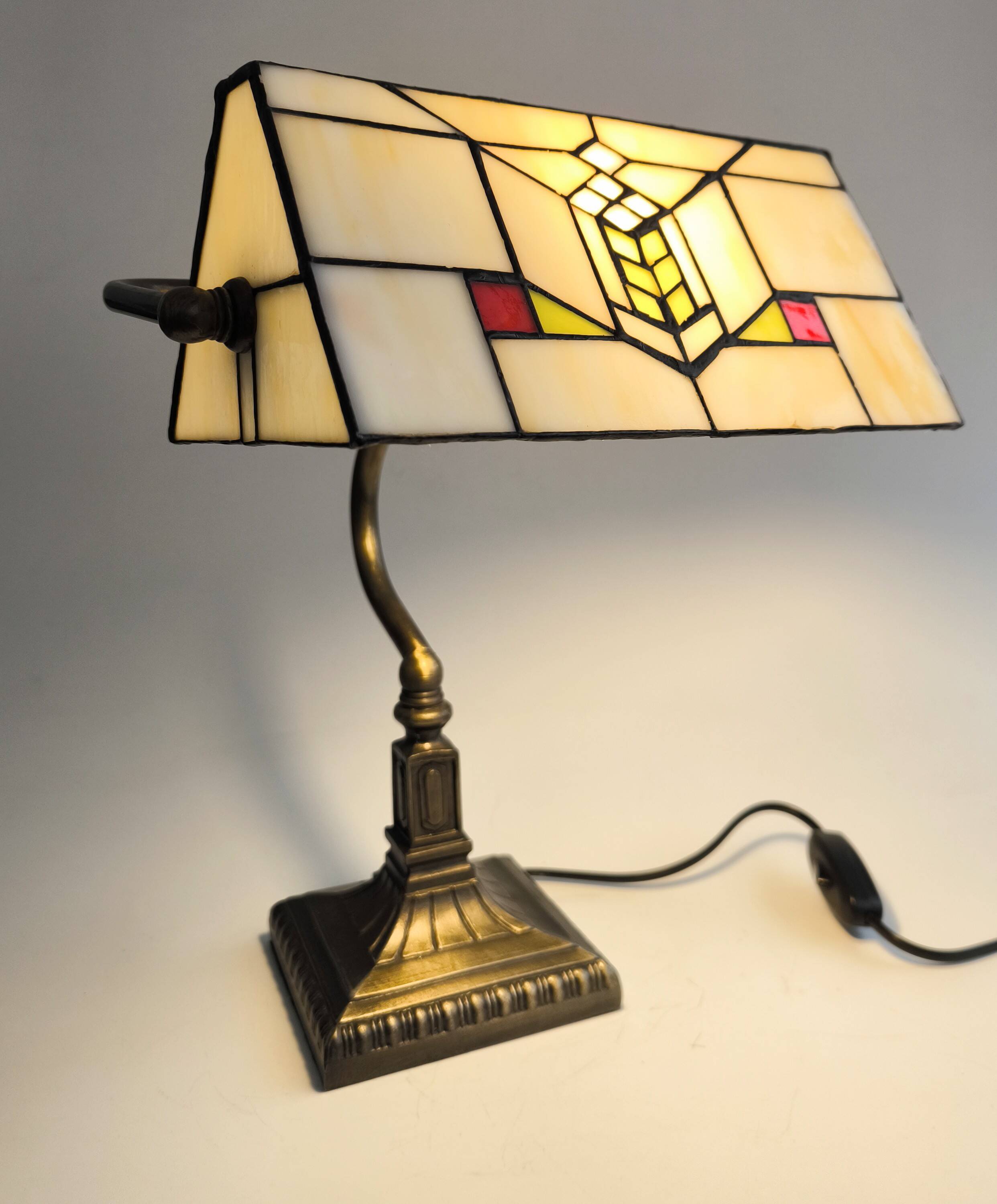 Tiffany Mission Style Lamp