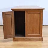 All-Faced Oak Commercial Desk - 1900