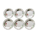 Set of 6 flat plates Churchill England