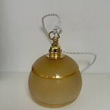 Lampe baladeuse Art Déco en verre granité