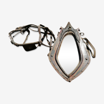 Miroir collier de cheval 86x46cm