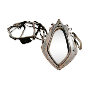 Miroir collier de cheval 86x46cm
