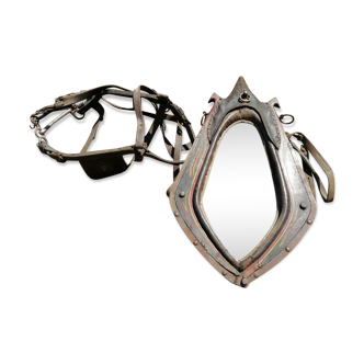 Mirror horse necklace 86x46cm