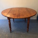 Round table with antique flaps