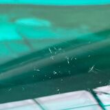 Large vase from the Swedish Stockholm series, handmade glass from Ikea, 1990s.