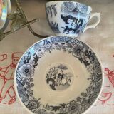 Old Villeroy and Boch cup with Japanese motifs