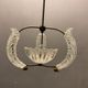 Italian Murano Glass Pendant Lamp by Ercole Barovier, 1940s
