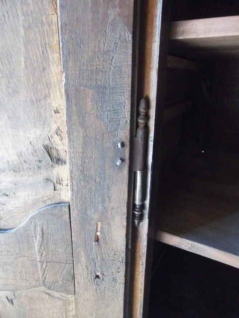 Wardrobe carved doors, 18th century era