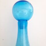 Bubbled glass decanter