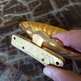 Vintage gilded bronze shell or shell pocket emptier