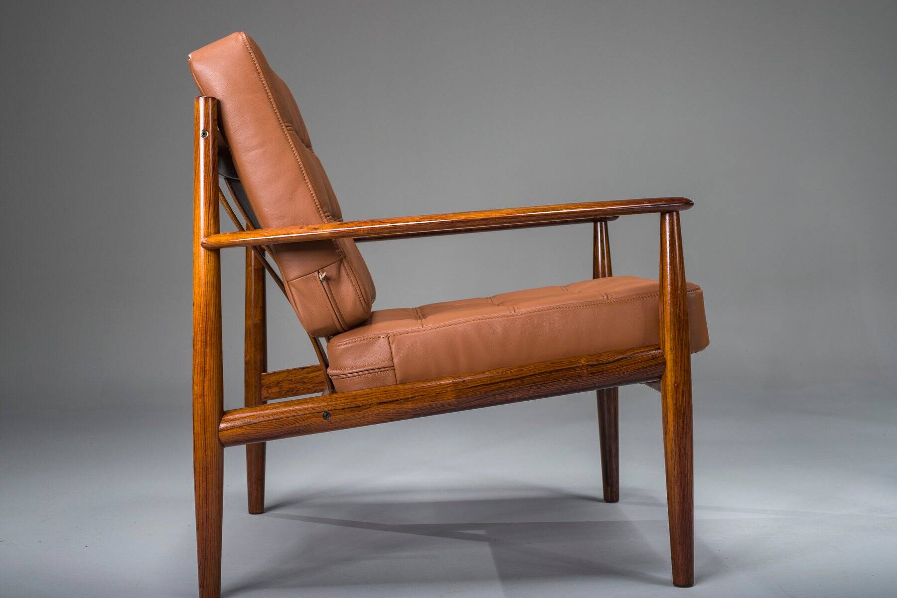 Set of Model 118 armchairs in rosewood by Grete Jalk for France & Son, 1960s