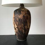 Terracotta lamp, 19th century