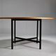 Round Dining table by Olle Pira. 1970s, Sweden