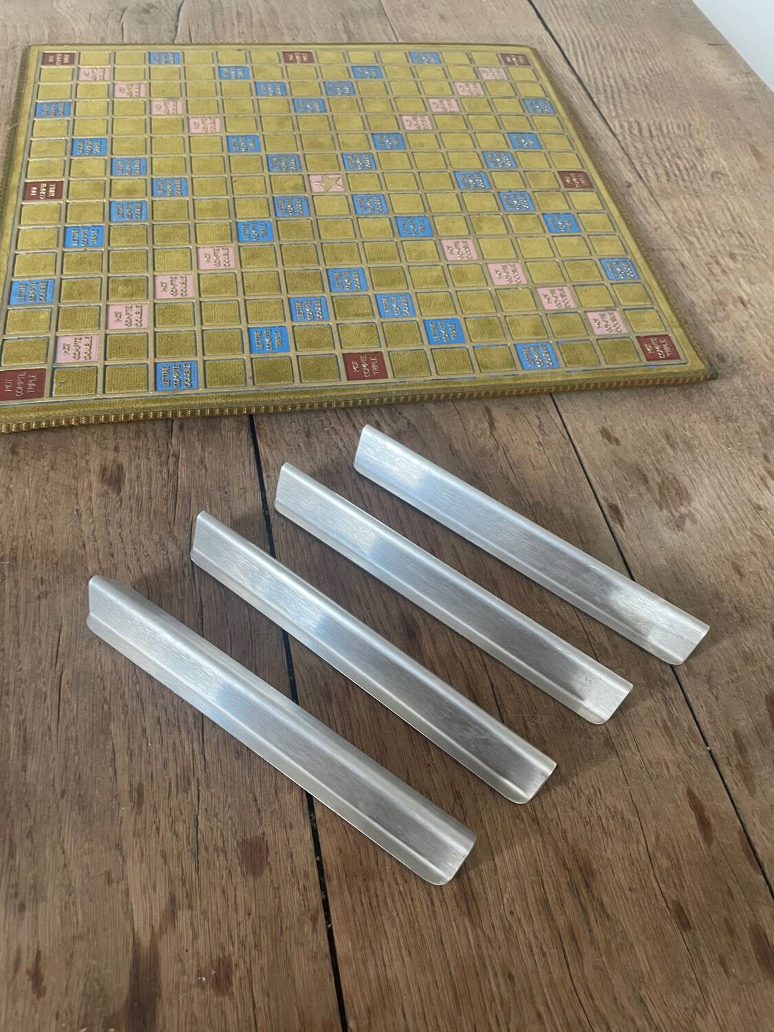 Scrabble en velours par Smir, édition limitée