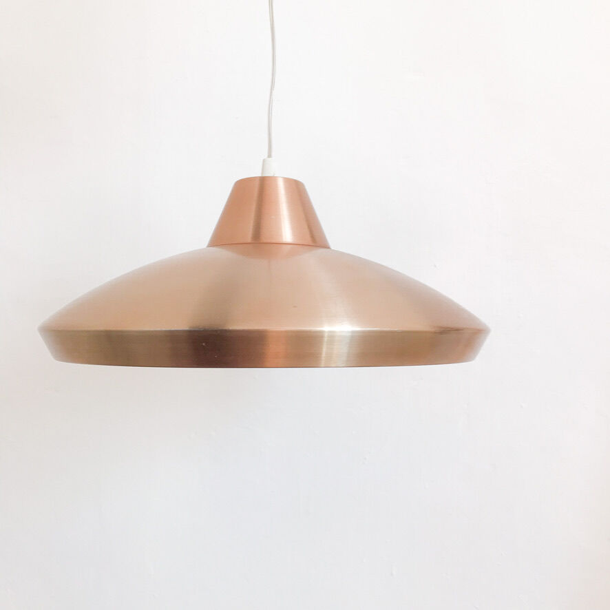 Scandinavian copper pendant lamp