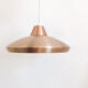 Scandinavian copper pendant lamp