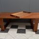 Large Teak coffee table with serving tray 1970s EMC Mobler Denmark