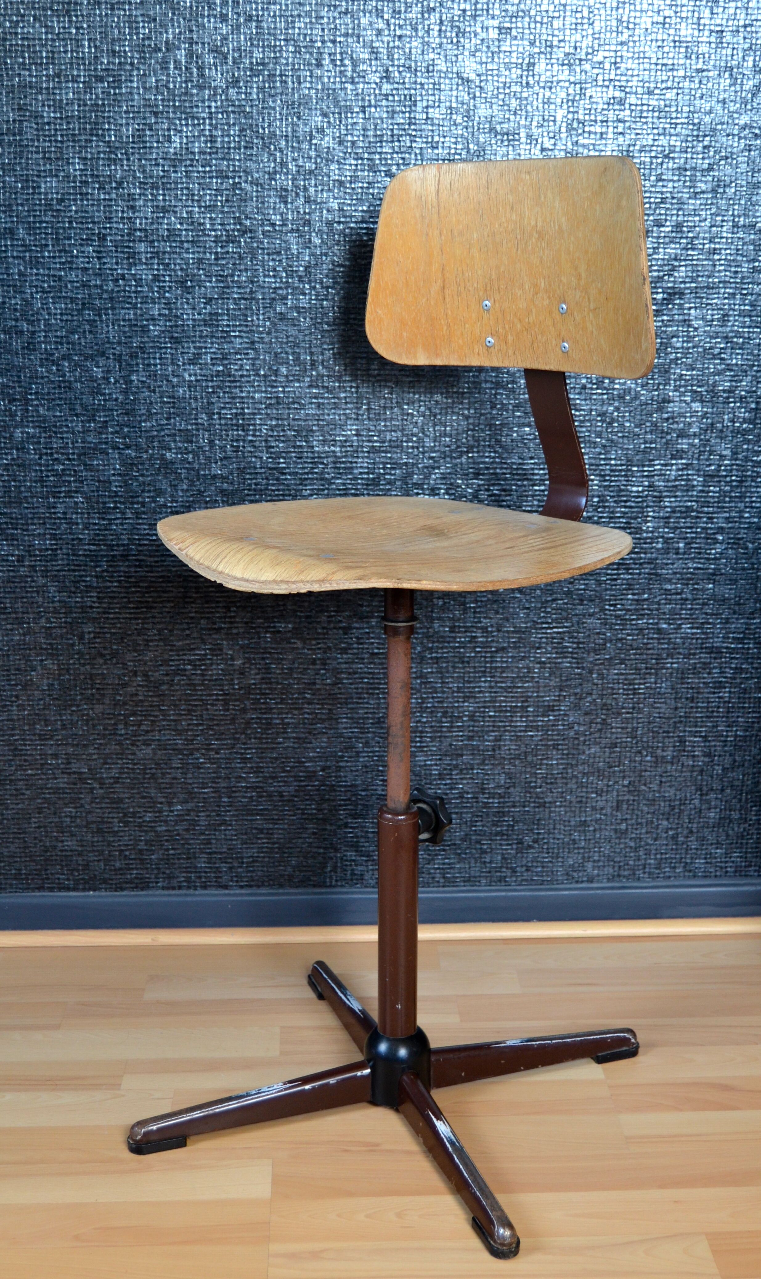 Chair stool of workshop, industrial