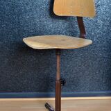 Chair stool of workshop, industrial