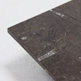 Rare table basse en pierre fossile par Metaform 1970