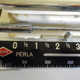Old metal and chrome metal balance - Krups brand - 1960s