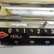 Old metal and chrome metal balance - Krups brand - 1960s