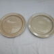 6 assiettes plates en grès