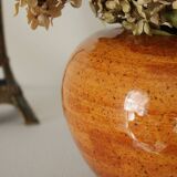Hubert Olivier 20th century ceramic ball vase