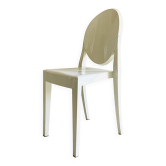 Victoria Ghost Chair by Philippe Starck by Kartell - White - Design Icon