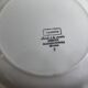 4 assiettes plates vintage fleur bleue Digoin Sarreguemines modele Valentin