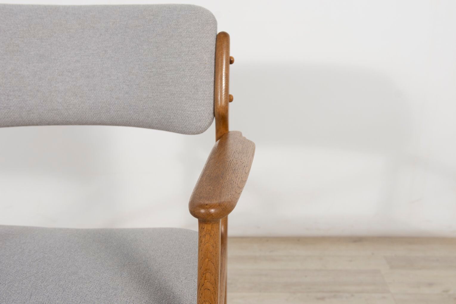 Oak Model 49 Dining Chairs by Erik Buch for Odense Maskinsnedkeri / O.D. Møbler, 1960s, Set of 6