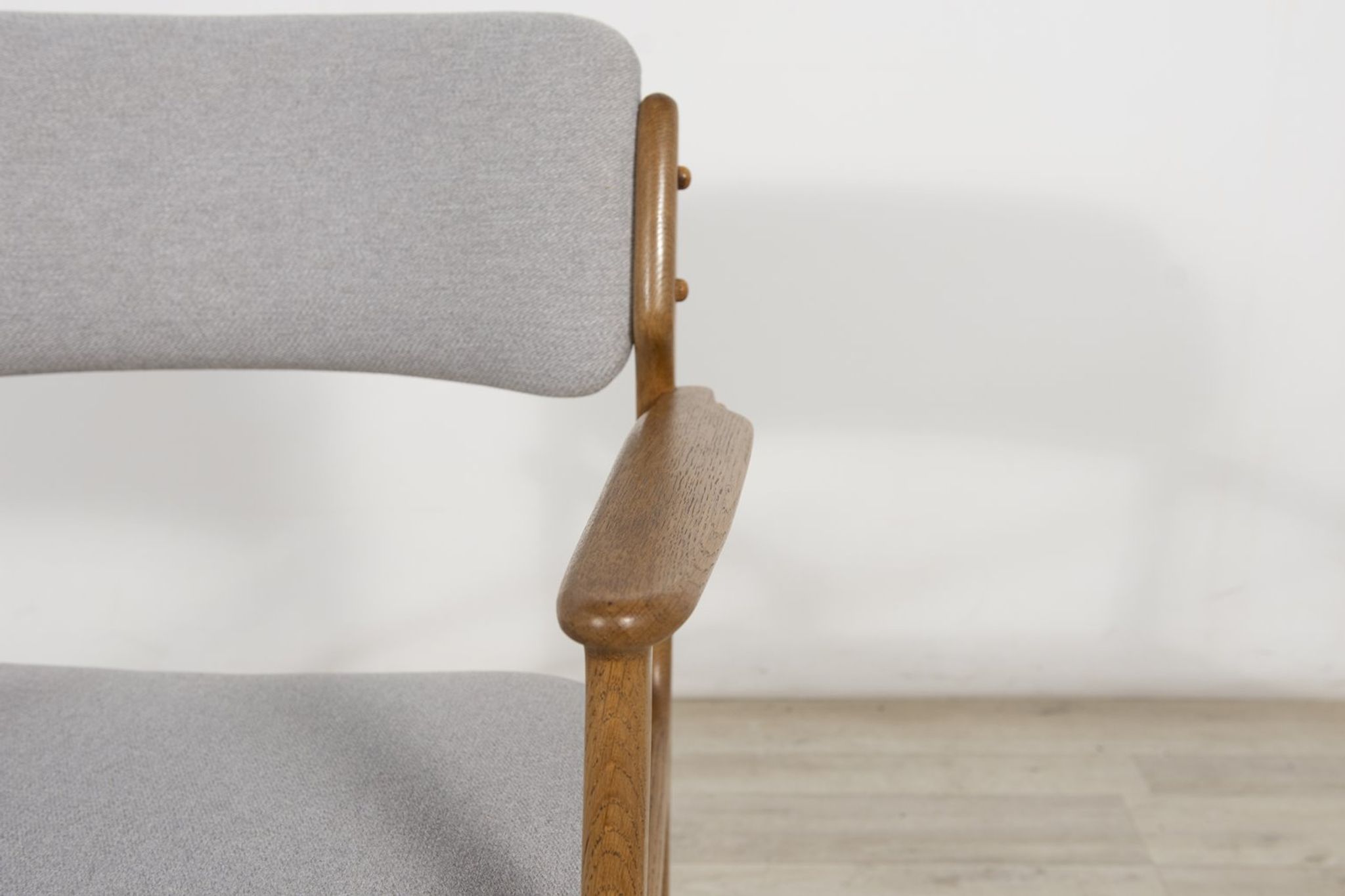 Oak Model 49 Dining Chairs by Erik Buch for Odense Maskinsnedkeri / O.D. Møbler, 1960s, Set of 6