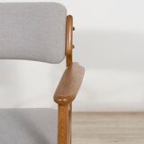 Oak Model 49 Dining Chairs by Erik Buch for Odense Maskinsnedkeri / O.D. Møbler, 1960s, Set of 6