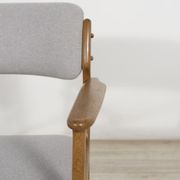 Oak Model 49 Dining Chairs by Erik Buch for Odense Maskinsnedkeri / O.D. Møbler, 1960s, Set of 6