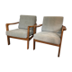 Walter Knoll Vintage Scandinavian Armchair Pair