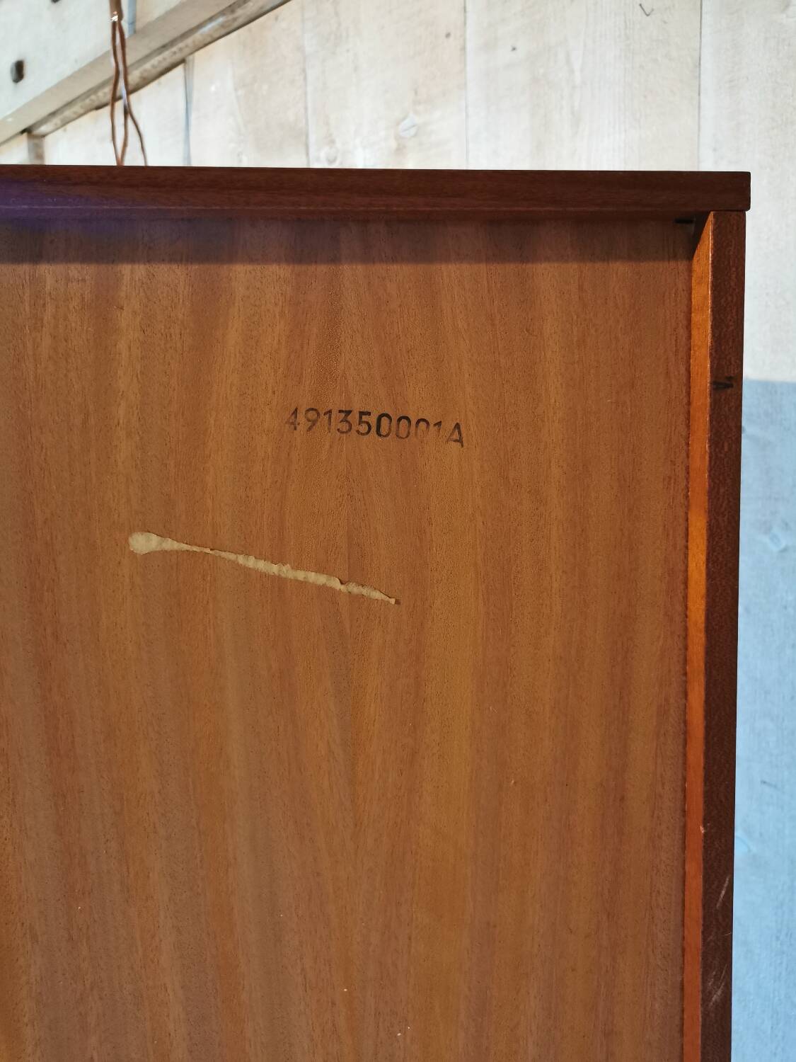 Teak wardrobe