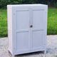 Parisian sideboard at support height from the 30s-50s with gray patina