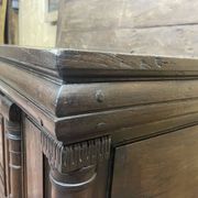 Grand coffre en chêne d'époque 18ème