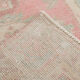 3x10 pale red antique vintage runner rug,90x299cm