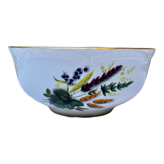 Gien porcelain salad bowl