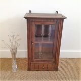 Wooden wall showcase